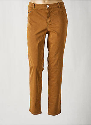 Blugi cu croială dreaptă maro STARK femeie