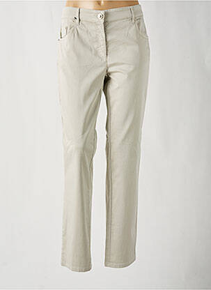 Pantalon slim bej ZERRES femeie