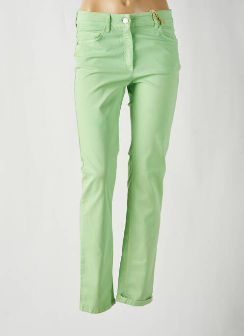 Blugi cu croială slim verde ZERRES femeie