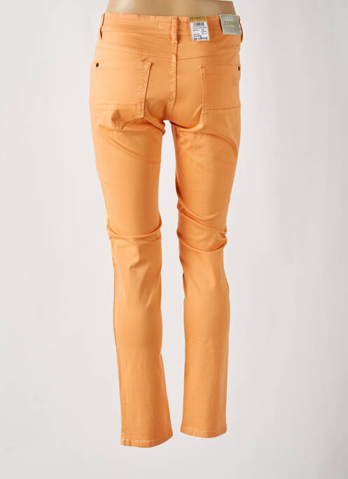 Pantalon slim portocaliu ZERRES femeie