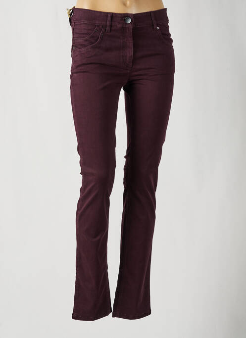 Blugi cu croială slim violet ZERRES femeie