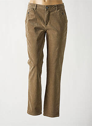 Pantalon drept verde EVA KAYAN femeie