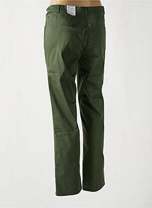 Pantalon drept elasticitate mărime normală verde FRANK WALDER femeie