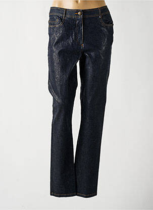 Blugi cu croială dreaptă elasticitate mărime normală albastru PAUSE CAFE femme