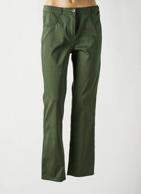 Pantalon drept verde FRANK WALDER femeie