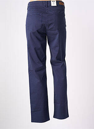 Pantalon slim țesătură poplin mărime normală albastru ANGELS femeie