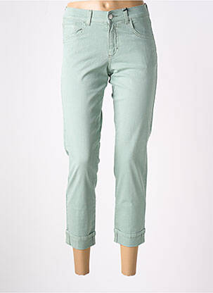 Blugi cu croială dreaptă verde ANGELS femeie
