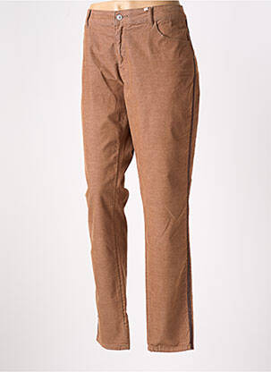Pantalon slim elasticitate mărime normală bej C'EST BEAU LA VIE femeie