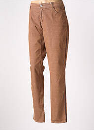 Pantalon slim elasticitate mărime normală bej C'EST BEAU LA VIE femeie
