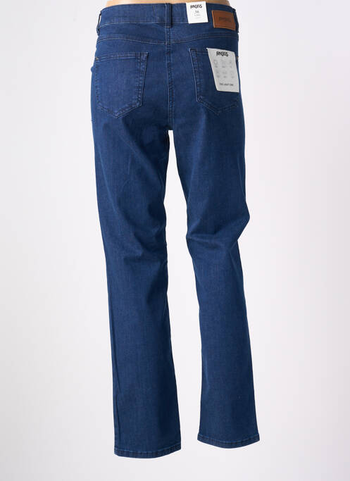 Blugi cu croială slim țesătură brută mărime normală albastru ANGELS femme