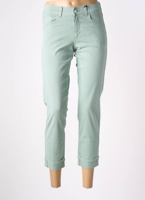 Blugi cu croială dreaptă verde ANGELS femeie