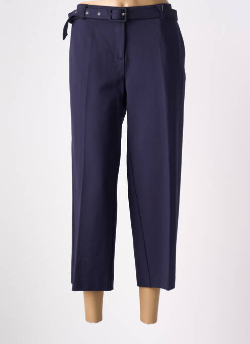 Pantalon 7/8 talie înaltă talie înaltă albastru ANDAM femme