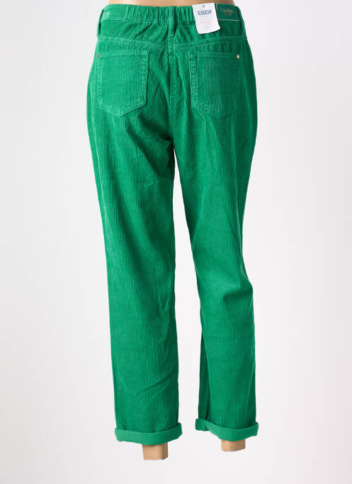 Pantalon drept verde C'EST BEAU LA VIE femeie