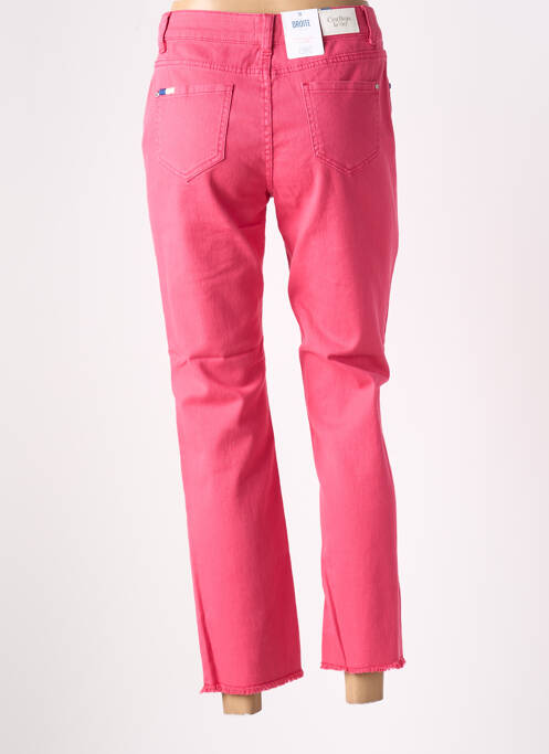 Blugi cu croială dreaptă roz C'EST BEAU LA VIE femeie