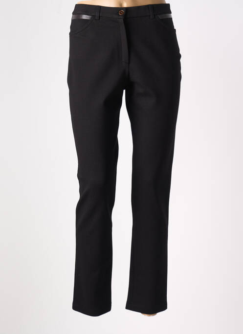 Pantalon slim negru CHRISTINE LAURE femeie
