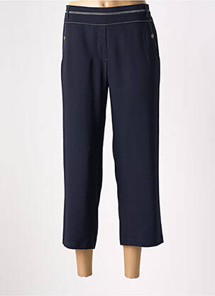 Pantalon trei sferturi albastru CHRISTINE LAURE femeie