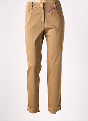 Pantalon drept bej EAST DRIVE femeie
