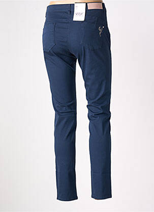 Pantalon slim talie joasă talie joasă albastru EAST DRIVE femeie