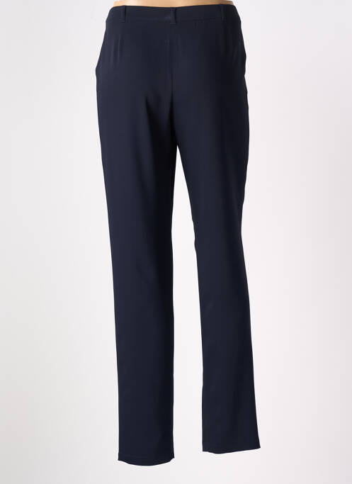 Pantalon drept albastru CHRISTINE LAURE femeie