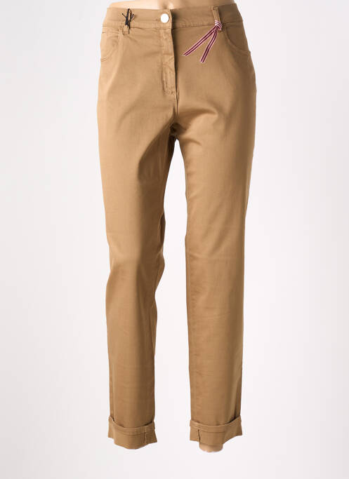 Pantalon drept bej EAST DRIVE femeie