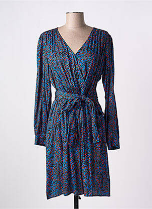 Rochie midi albastru EVA KAYAN femeie