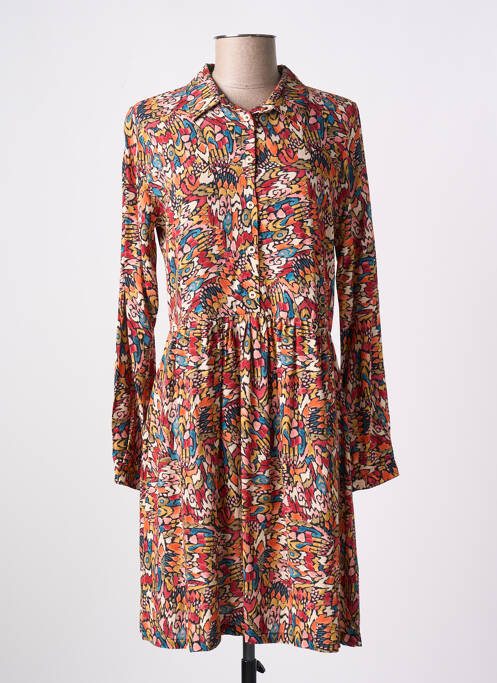 Rochie midi portocaliu DIPLODOCUS femeie