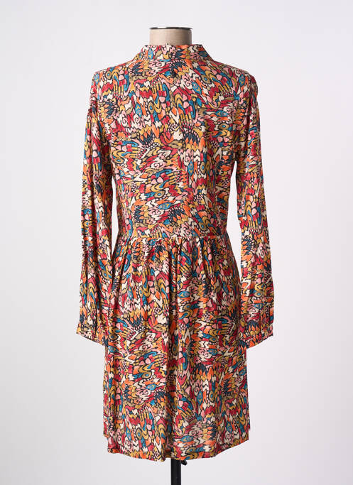 Rochie midi portocaliu DIPLODOCUS femeie