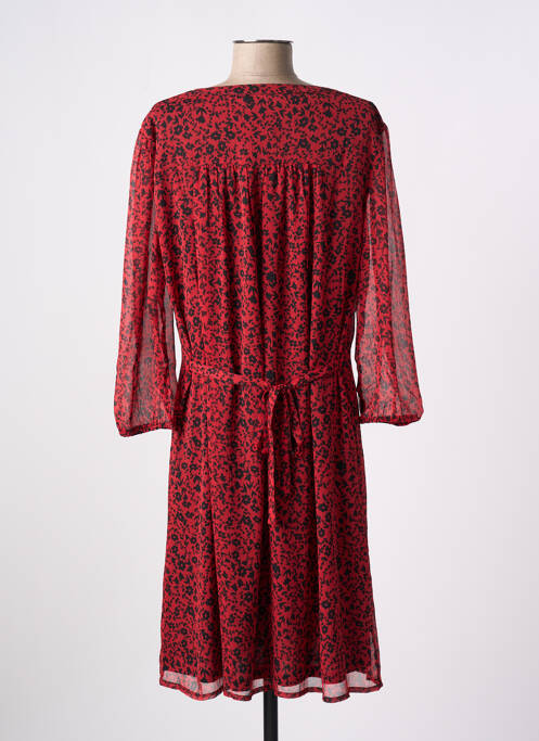 Rochie midi roșu CHRISTINE LAURE femeie