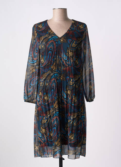 Rochie midi albastru SIGNE NATURE femeie