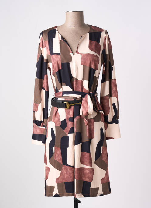 Rochie midi bej K-DESIGN femeie