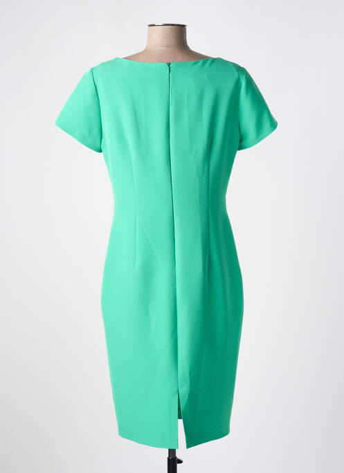Rochie midi verde ESTEL COLLECTION femeie