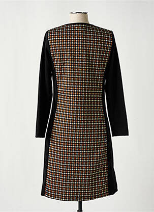 Rochie midi mâneci lungi mâneci lungi negru FRANCE RIVOIRE femeie
