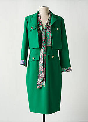 Set rochie verde SONIA K femeie