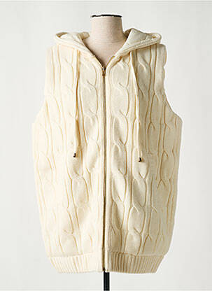 Geacă matlasată bej K-DESIGN femeie