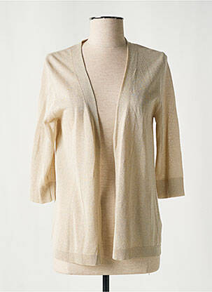 Vestă cu mâneci lungi bej SCORZZO femeie