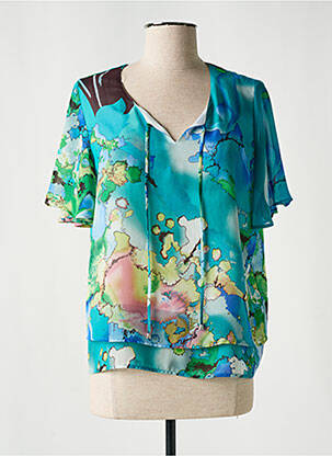 Bluză albastru CHRISTINE LAURE femeie