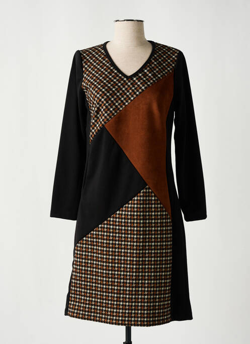 Rochie midi negru FRANCE RIVOIRE femeie