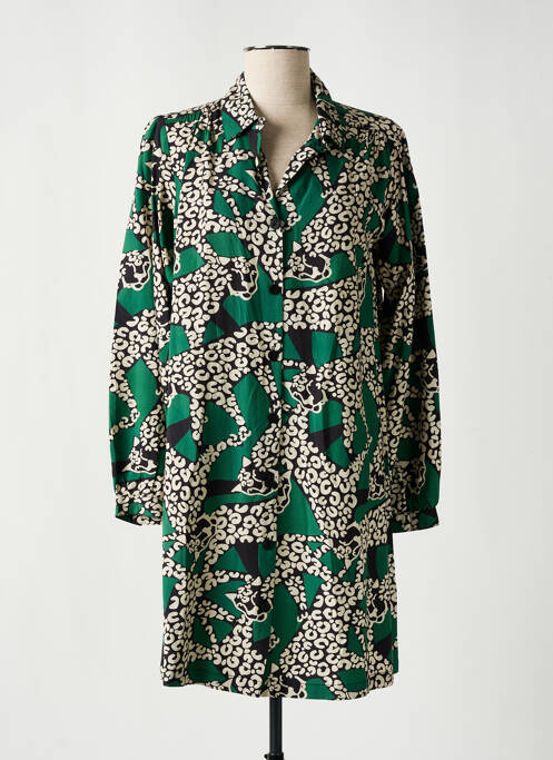 Rochie scurtă verde DIPLODOCUS femeie