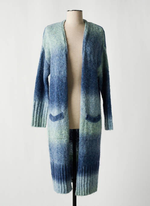 Vestă cu mâneci lungi albastru SIGNE NATURE femeie