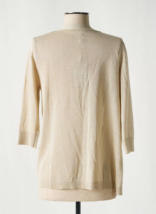 Vestă cu mâneci lungi bej SCORZZO femeie