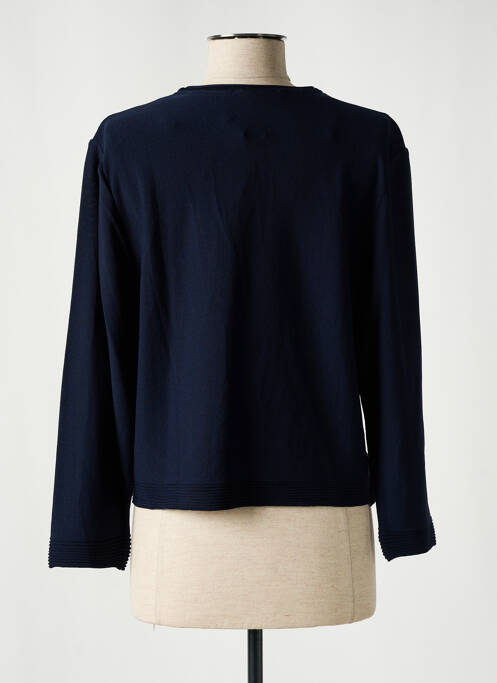 Vestă cu mâneci lungi albastru CHRISTINE LAURE femeie