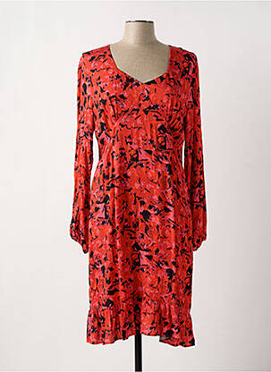 Rochie midi roșu EVA KAYAN femeie