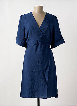 Rochie midi albastru C'EST BEAU LA VIE femeie