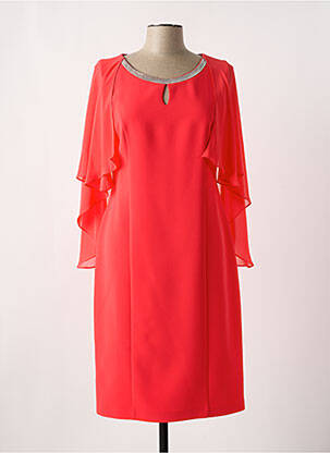 Rochie midi roșu MATHIEU PARIS femeie