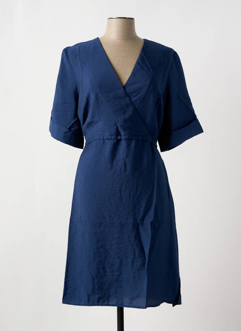 Rochie midi albastru C'EST BEAU LA VIE femeie