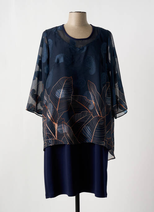 Rochie midi albastru GREGORY PAT femeie