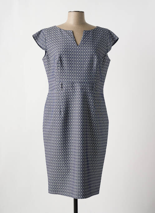 Rochie midi albastru ESTEL COLLECTION femeie