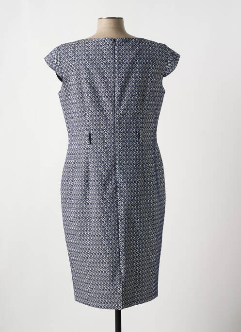 Rochie midi albastru ESTEL COLLECTION femeie