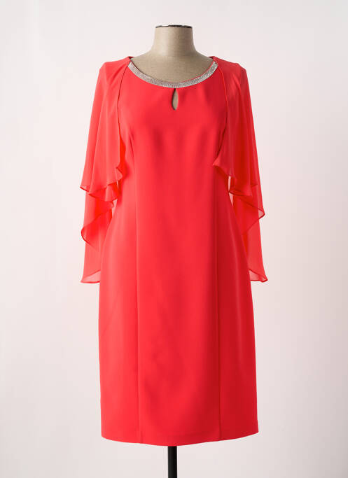 Rochie midi roșu MATHIEU PARIS femeie