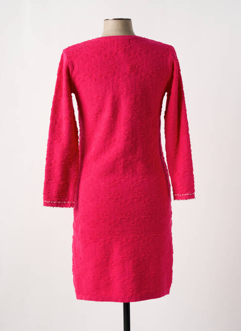 Rochie pulover roz LEO & UGO femeie